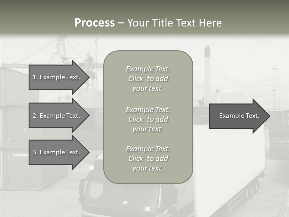 Countryside Transportation Road PowerPoint Template