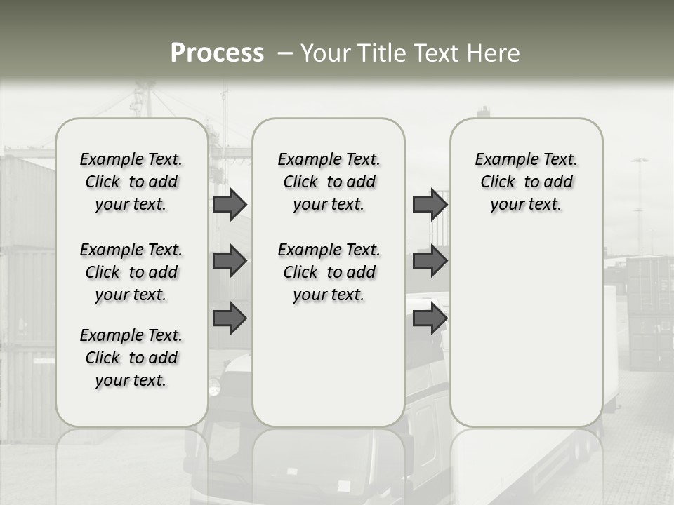Countryside Transportation Road PowerPoint Template