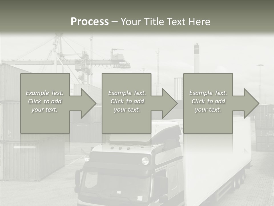 Countryside Transportation Road PowerPoint Template