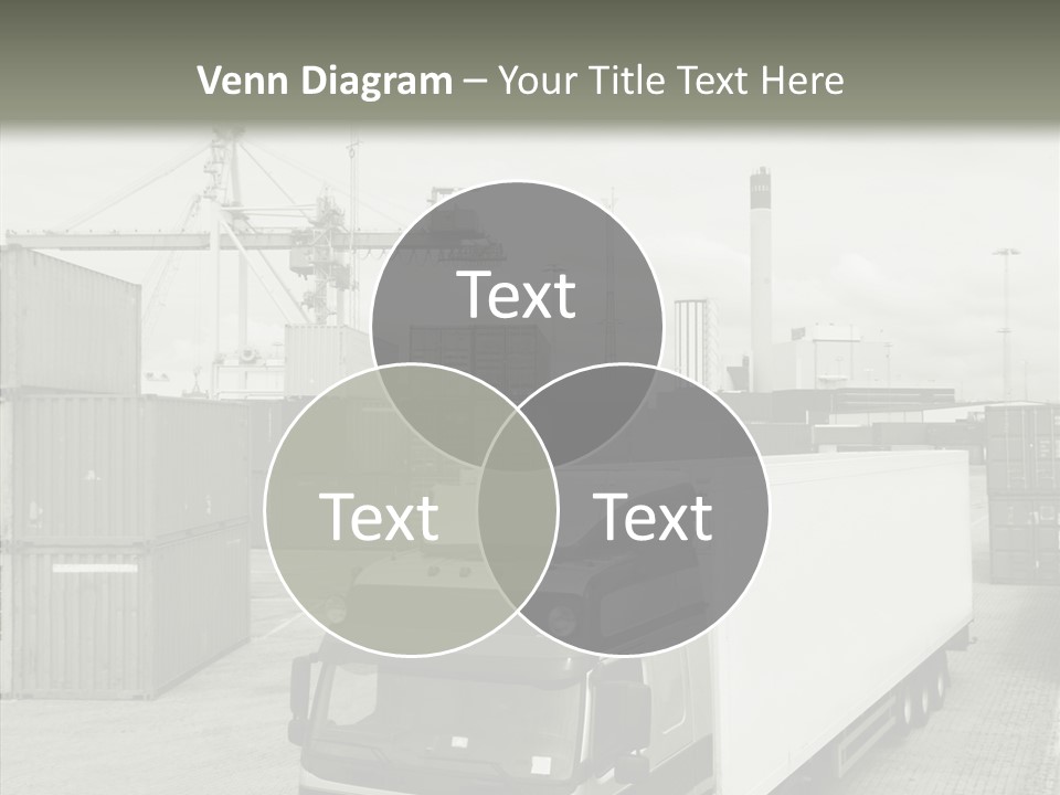 Countryside Transportation Road PowerPoint Template