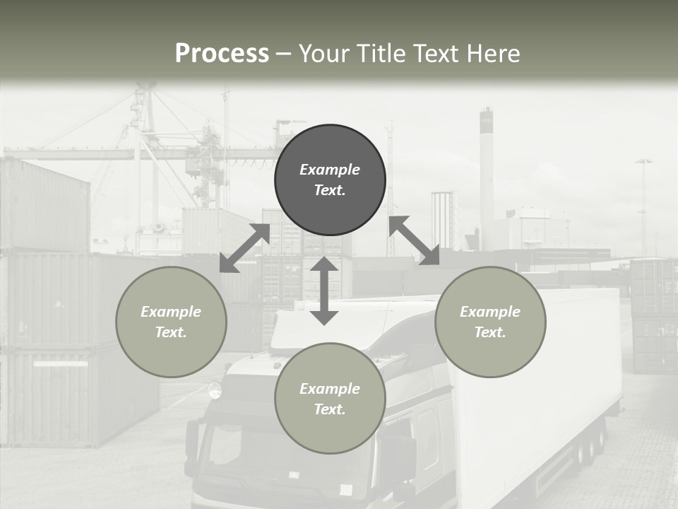 Countryside Transportation Road PowerPoint Template