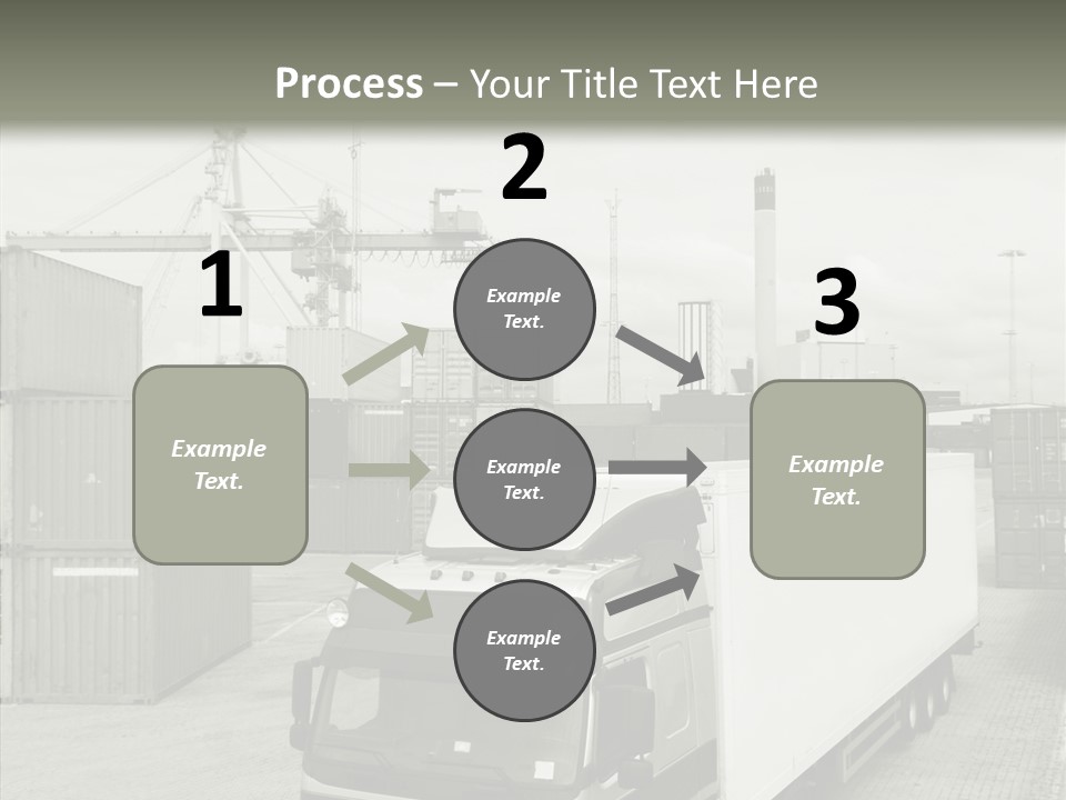 Countryside Transportation Road PowerPoint Template