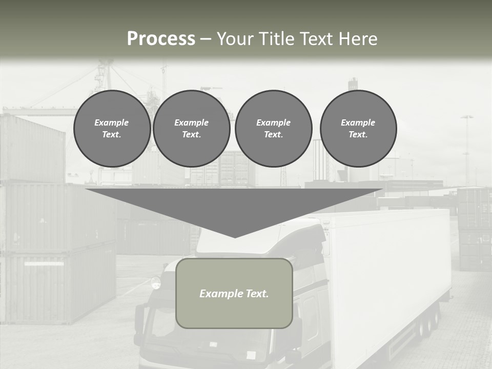 Countryside Transportation Road PowerPoint Template