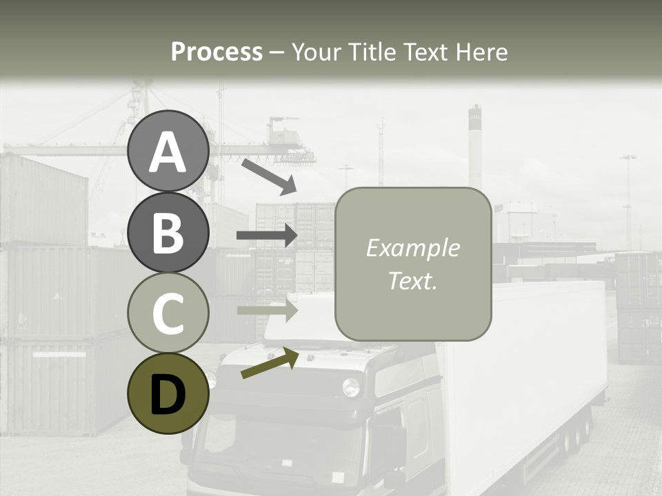 Countryside Transportation Road PowerPoint Template