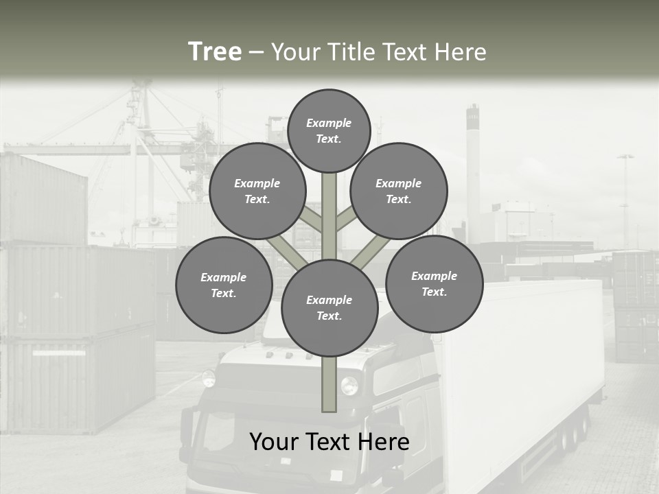 Countryside Transportation Road PowerPoint Template
