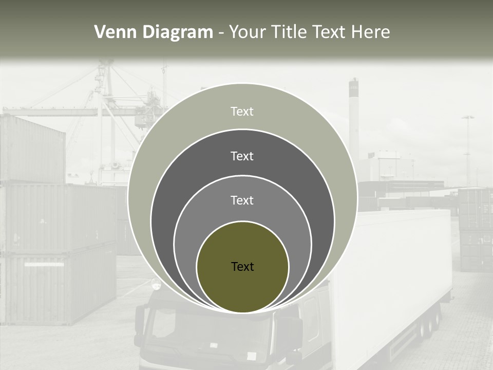 Countryside Transportation Road PowerPoint Template