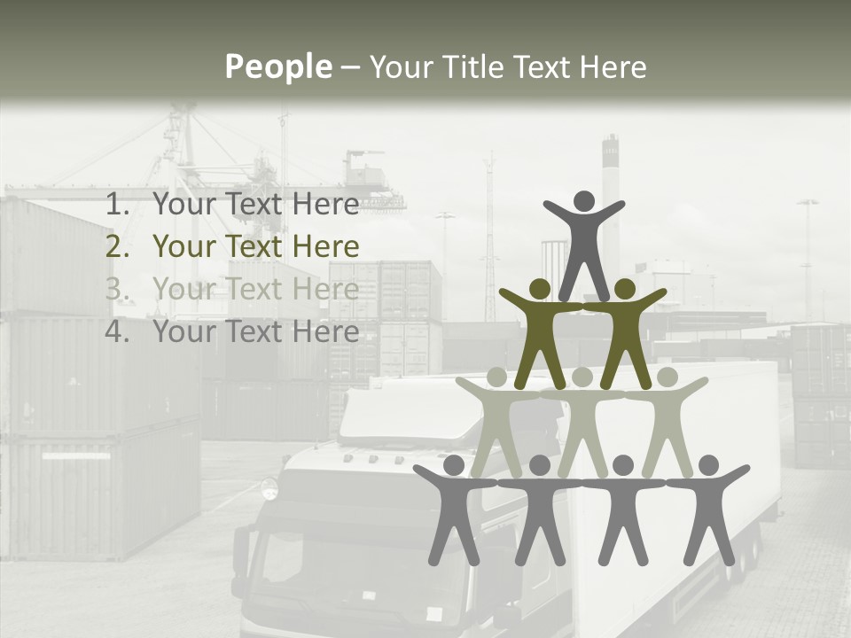 Countryside Transportation Road PowerPoint Template