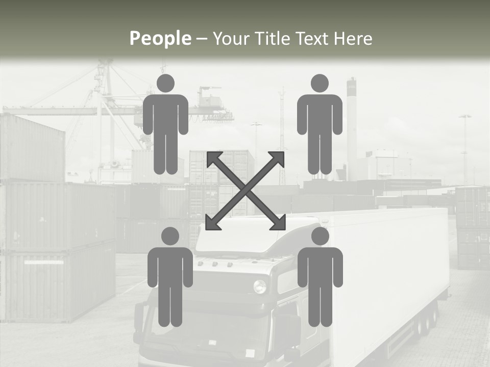 Countryside Transportation Road PowerPoint Template