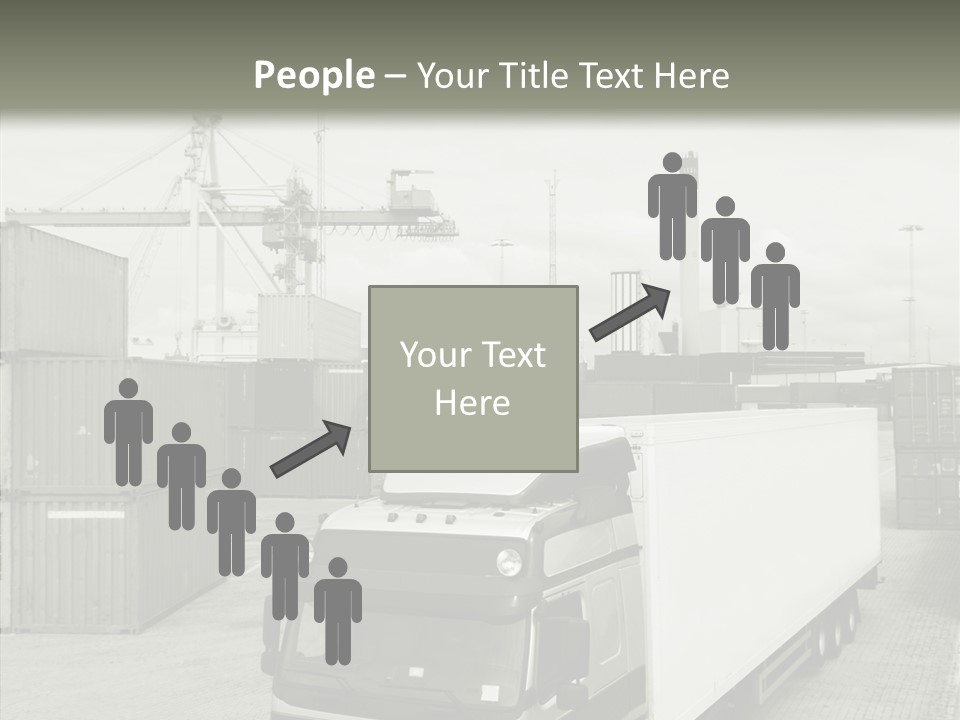 Countryside Transportation Road PowerPoint Template