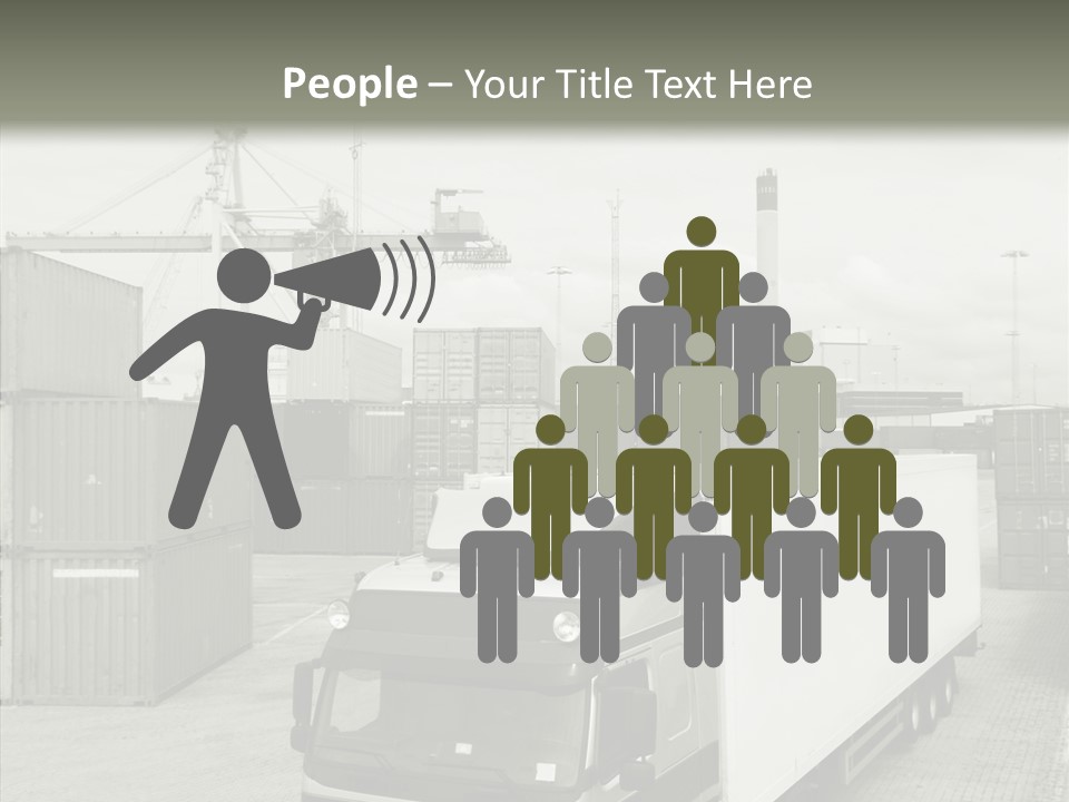 Countryside Transportation Road PowerPoint Template