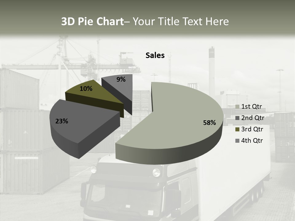 Countryside Transportation Road PowerPoint Template