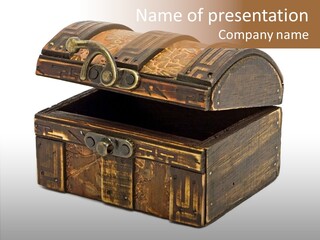 Hide Lid Ornate PowerPoint Template