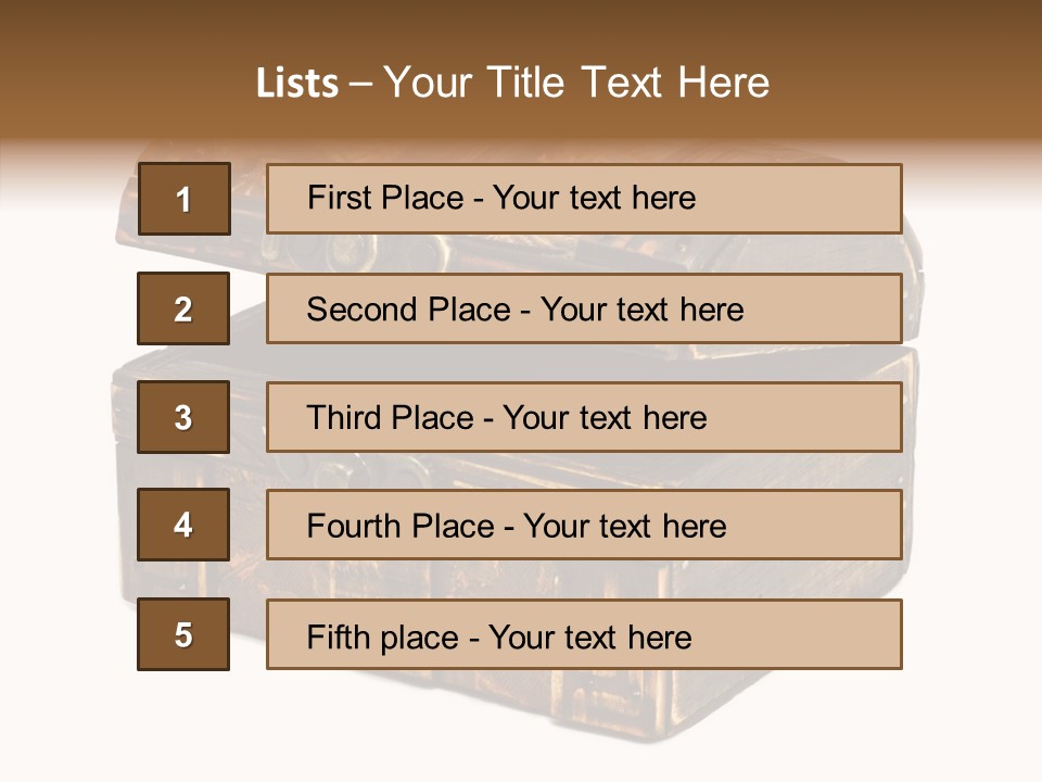 Hide Lid Ornate PowerPoint Template