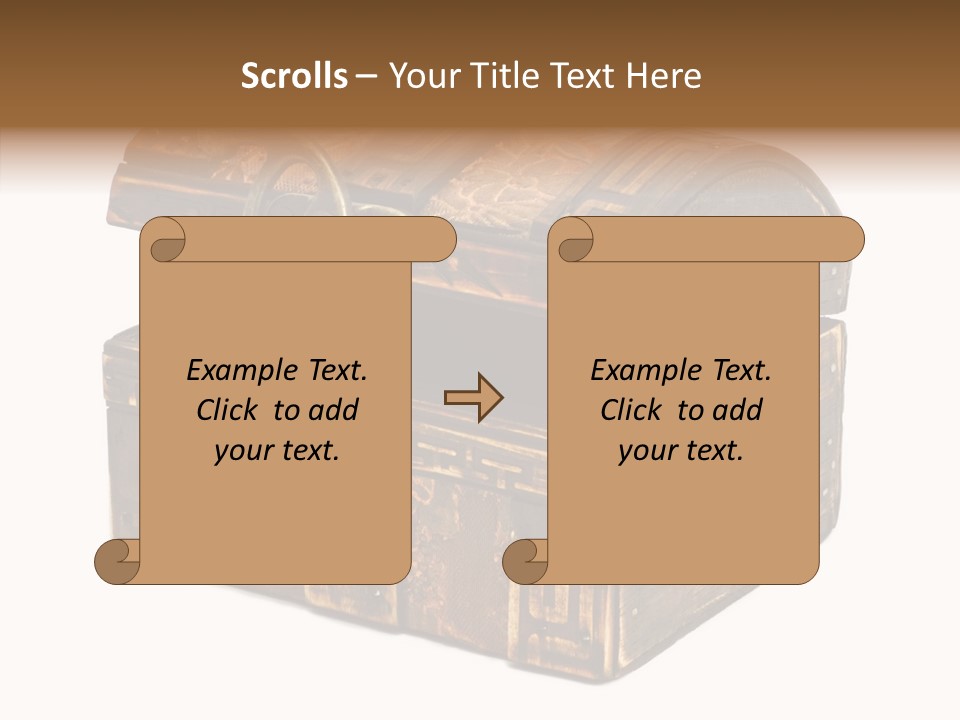 Hide Lid Ornate PowerPoint Template