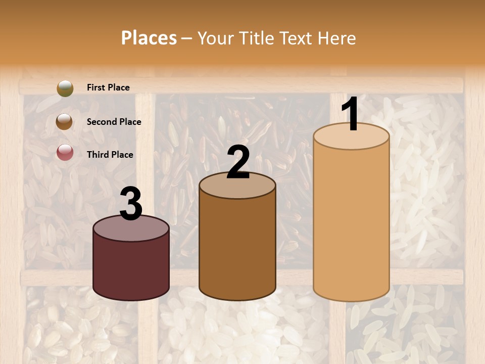 Food Close Up Dark PowerPoint Template