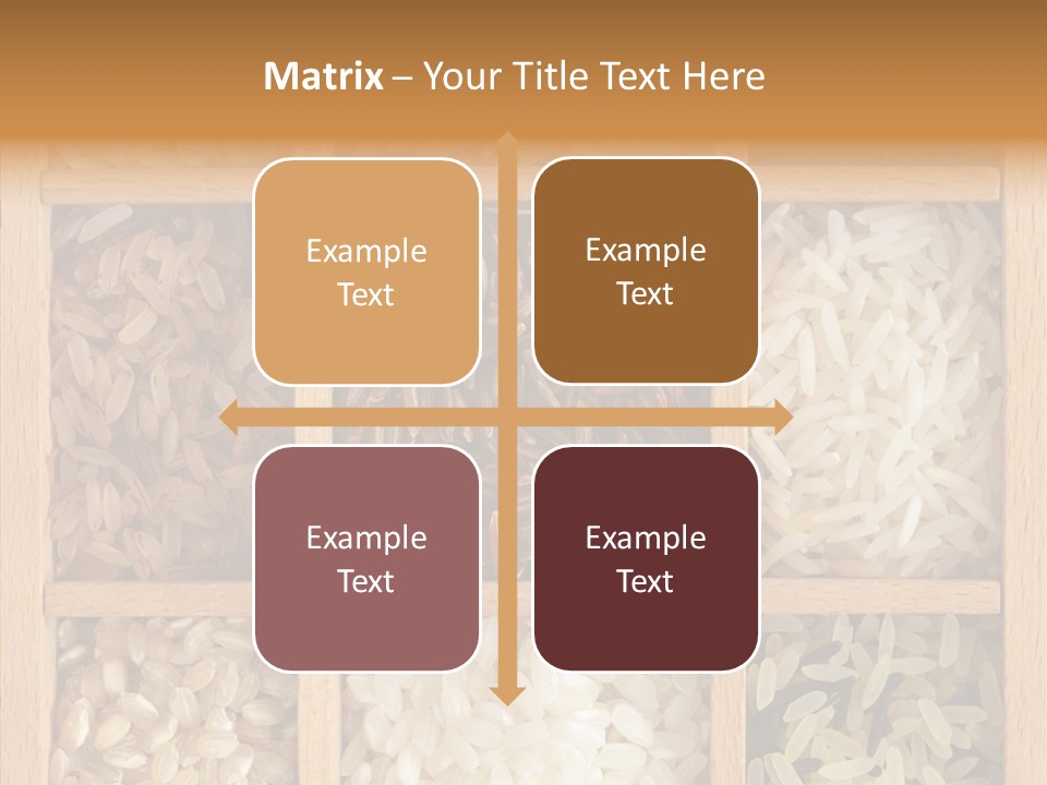 Food Close Up Dark PowerPoint Template