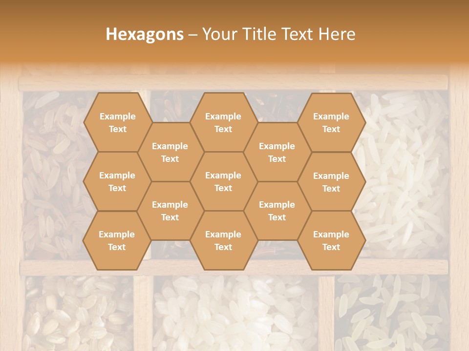 Food Close Up Dark PowerPoint Template