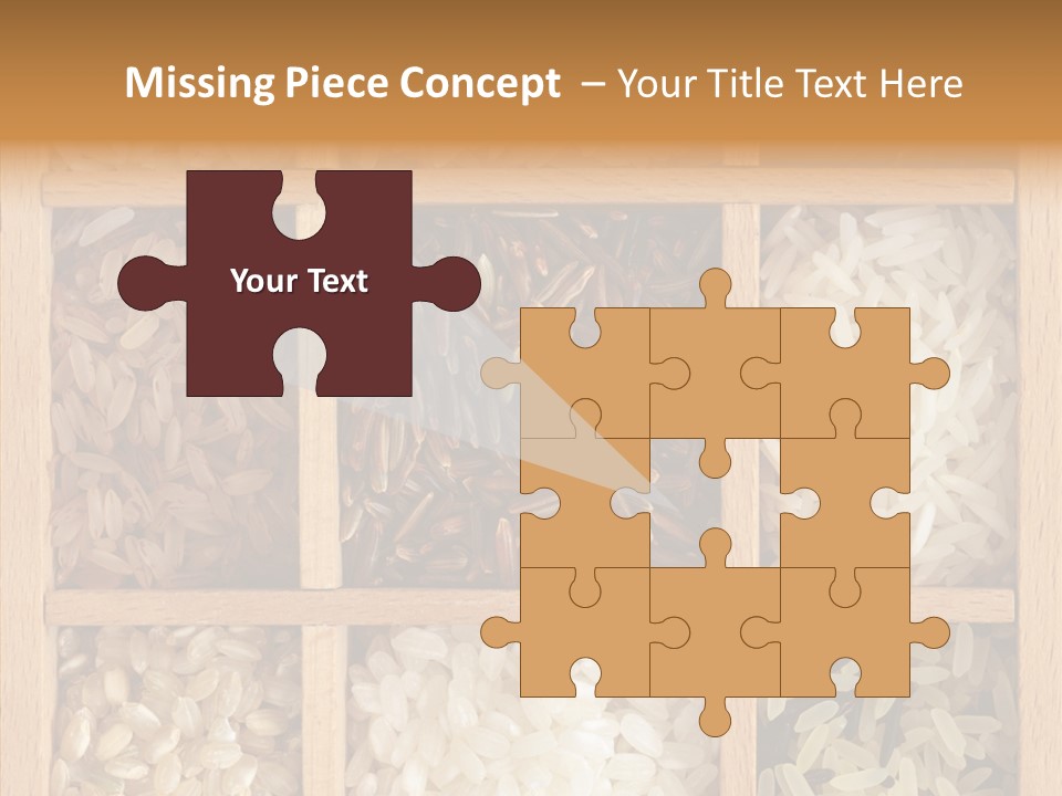 Food Close Up Dark PowerPoint Template