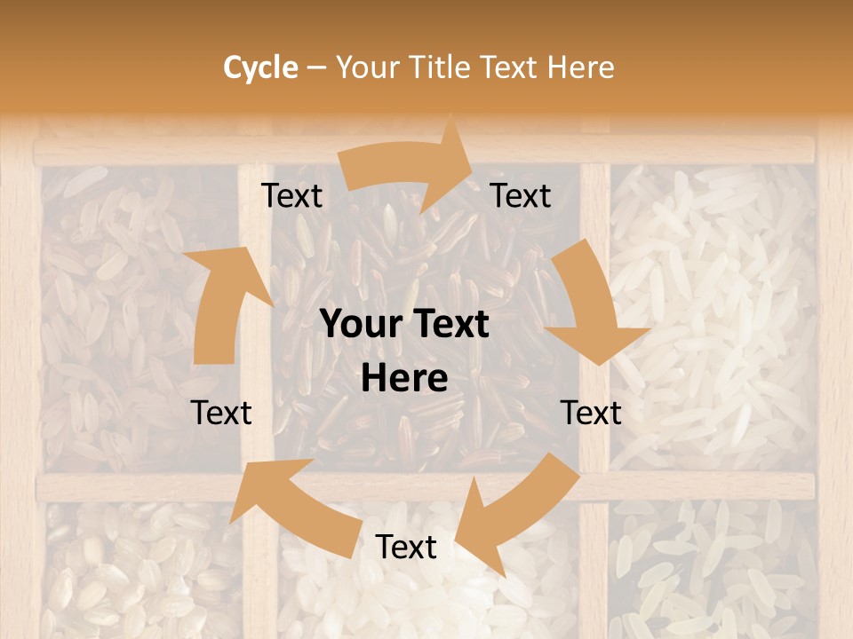 Food Close Up Dark PowerPoint Template