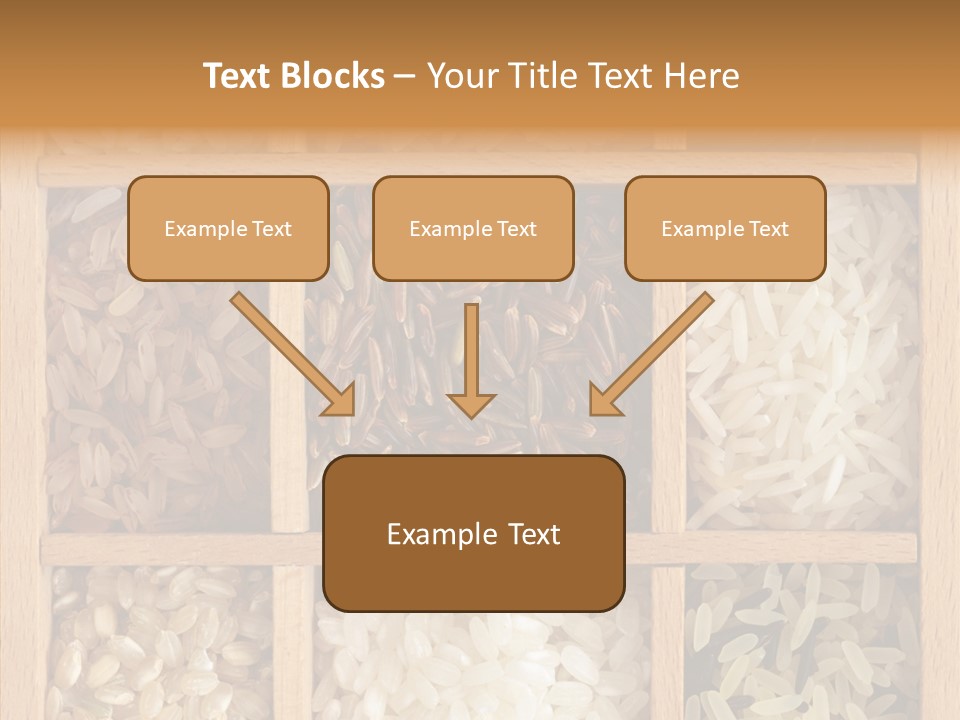 Food Close Up Dark PowerPoint Template