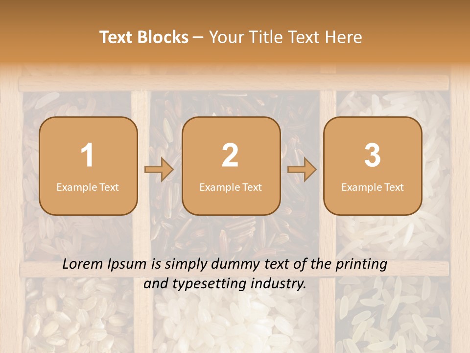 Food Close Up Dark PowerPoint Template