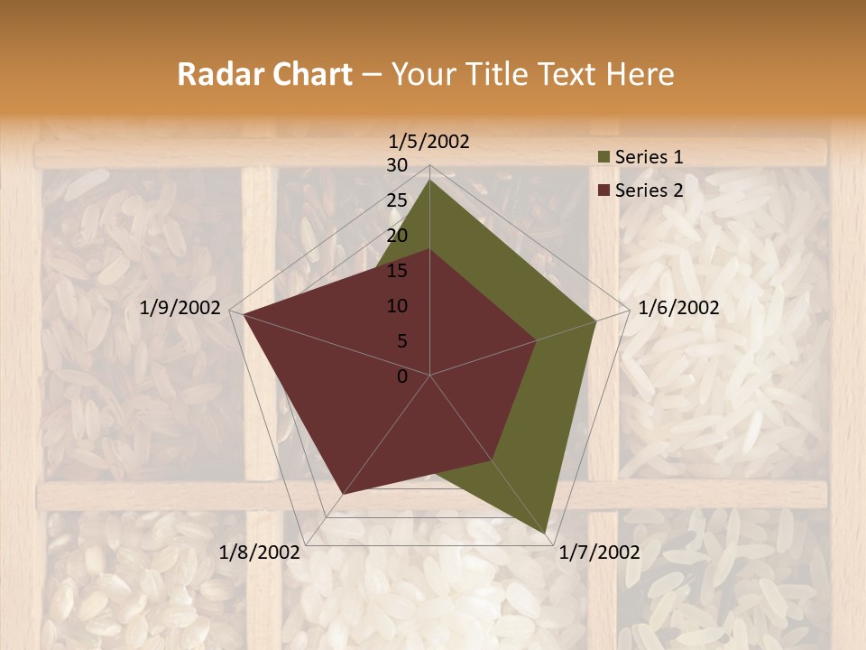 Food Close Up Dark PowerPoint Template
