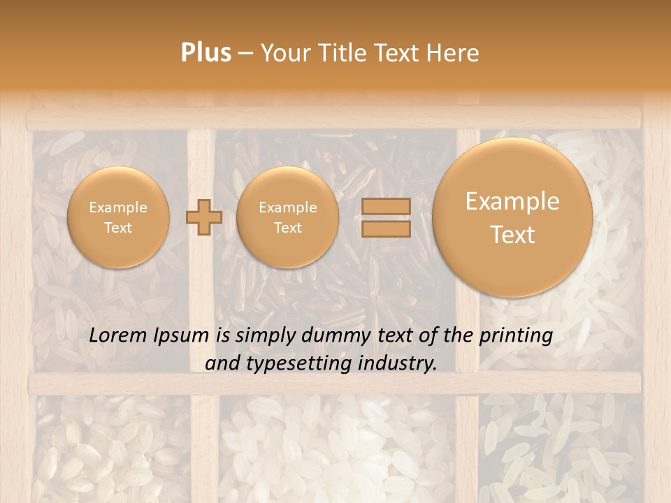 Food Close Up Dark PowerPoint Template