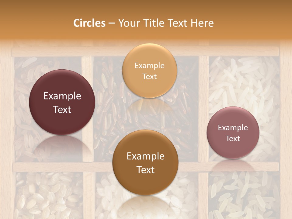 Food Close Up Dark PowerPoint Template