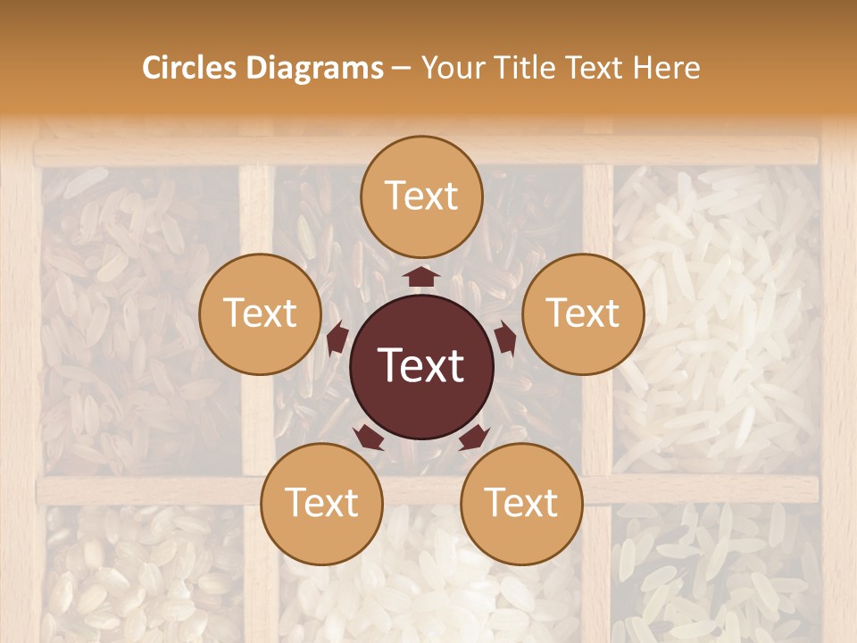 Food Close Up Dark PowerPoint Template