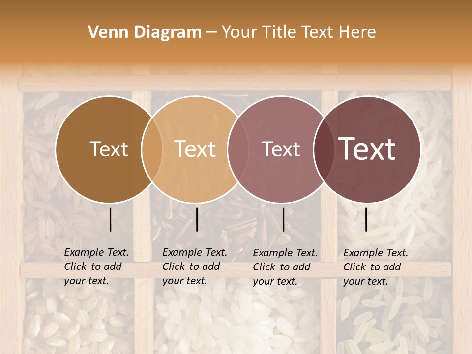 Food Close Up Dark PowerPoint Template