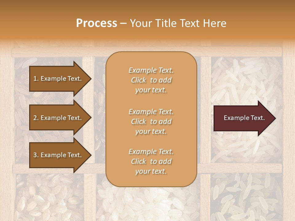 Food Close Up Dark PowerPoint Template