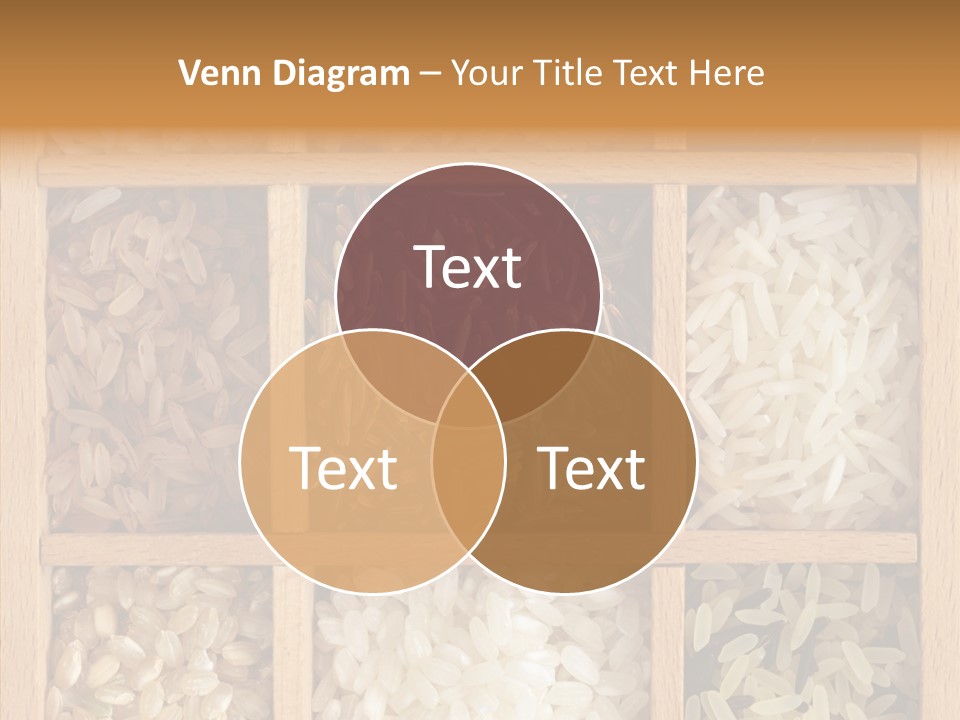 Food Close Up Dark PowerPoint Template