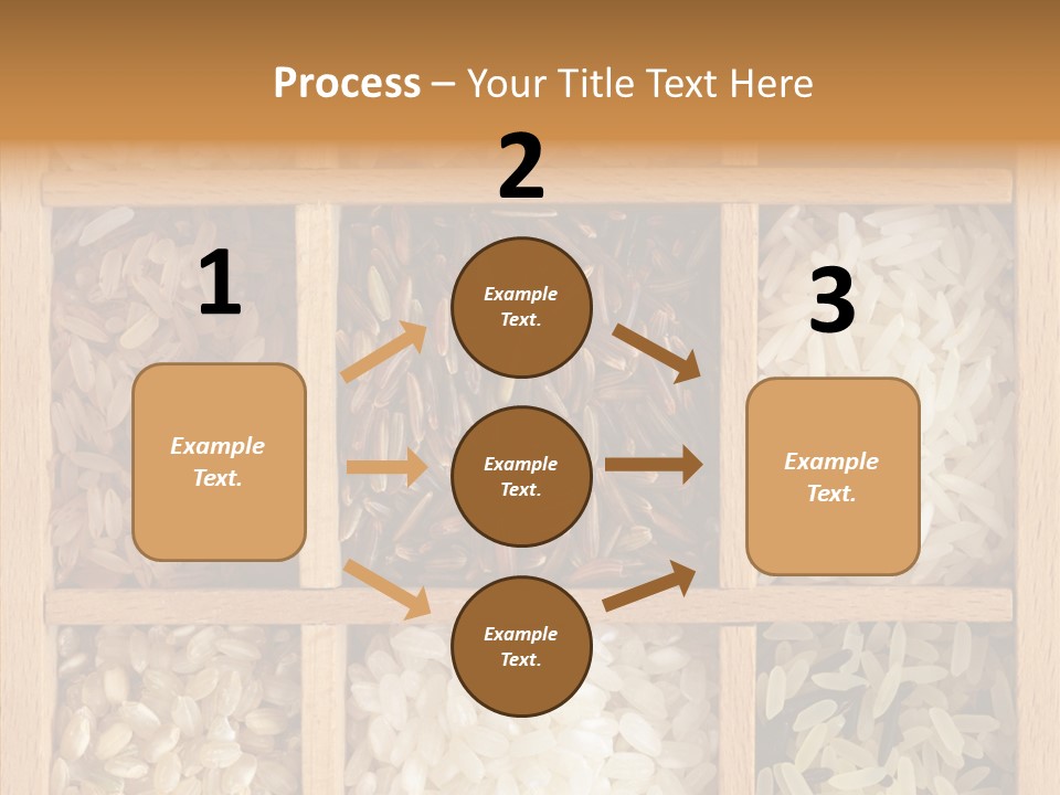 Food Close Up Dark PowerPoint Template