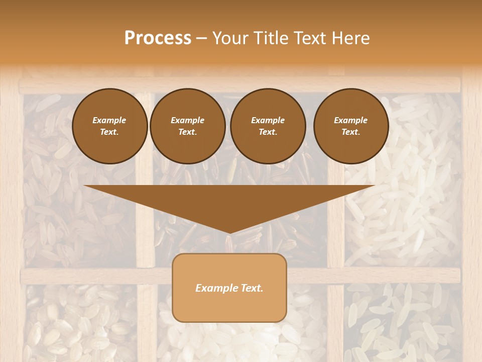 Food Close Up Dark PowerPoint Template