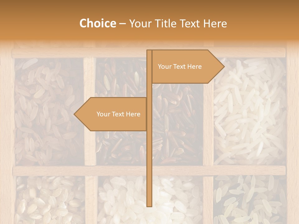 Food Close Up Dark PowerPoint Template