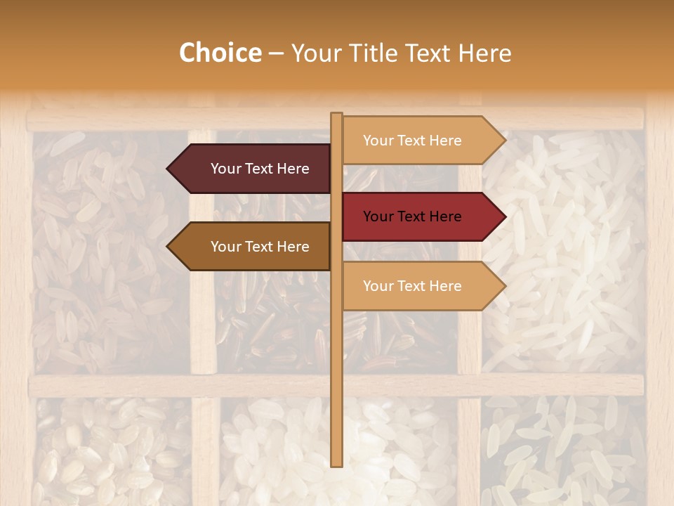 Food Close Up Dark PowerPoint Template