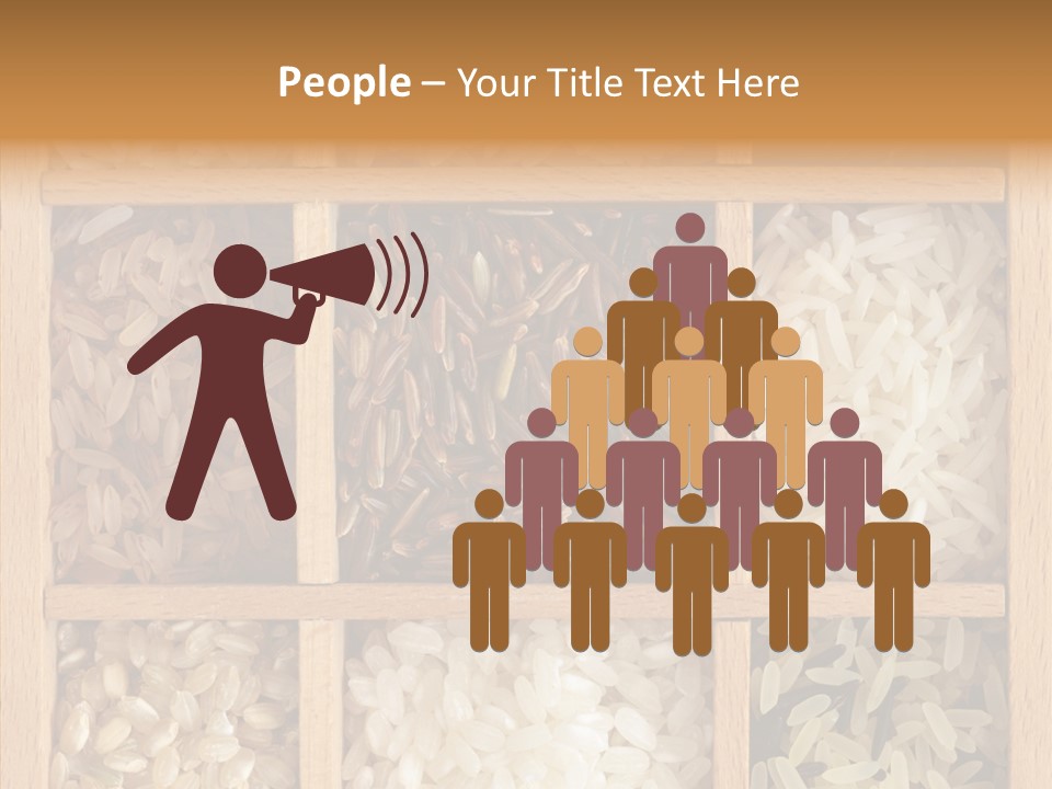 Food Close Up Dark PowerPoint Template