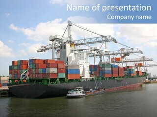 Holland Embarquement Cargo PowerPoint Template