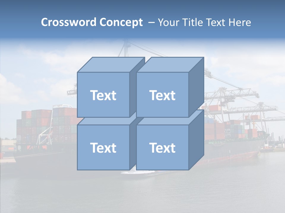 Holland Embarquement Cargo PowerPoint Template