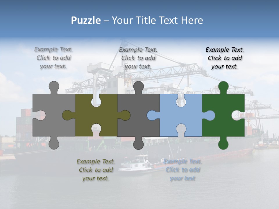 Holland Embarquement Cargo PowerPoint Template
