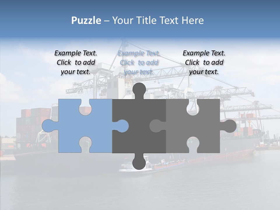 Holland Embarquement Cargo PowerPoint Template