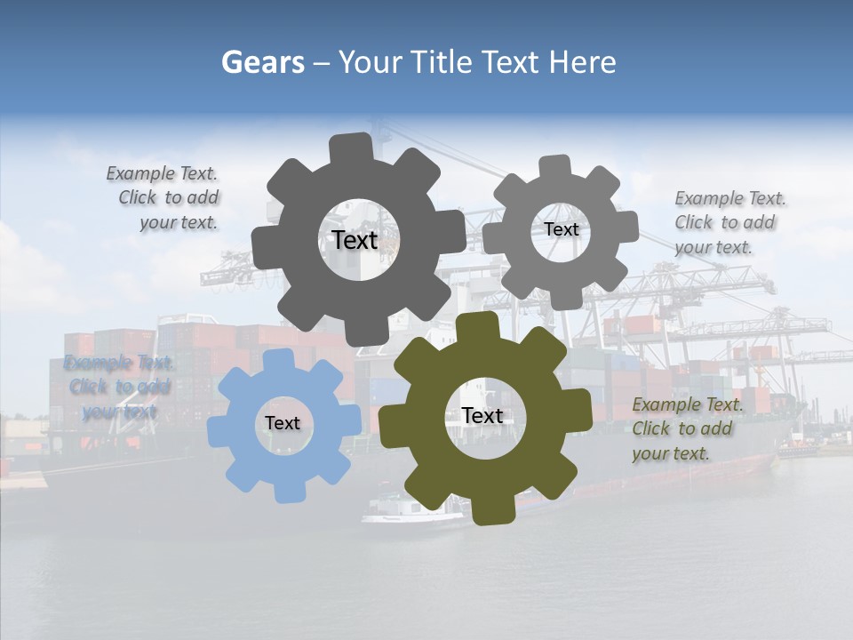 Holland Embarquement Cargo PowerPoint Template
