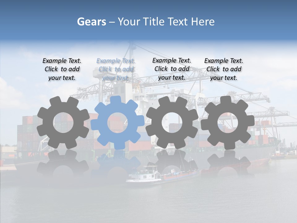 Holland Embarquement Cargo PowerPoint Template