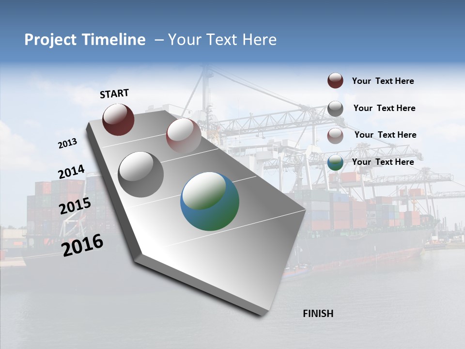 Holland Embarquement Cargo PowerPoint Template