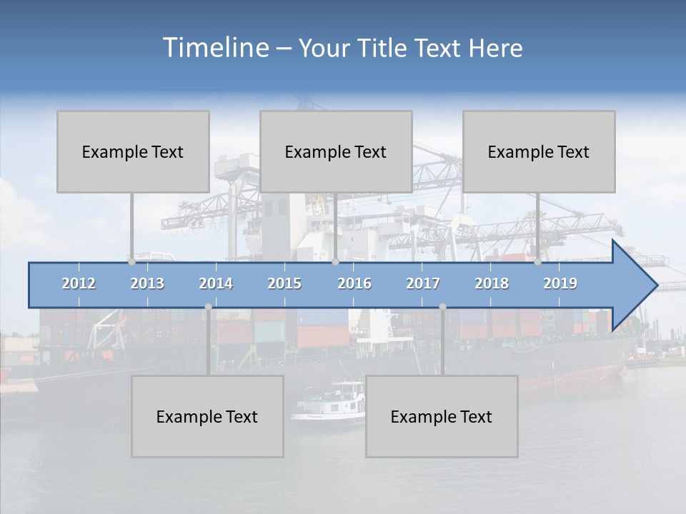 Holland Embarquement Cargo PowerPoint Template