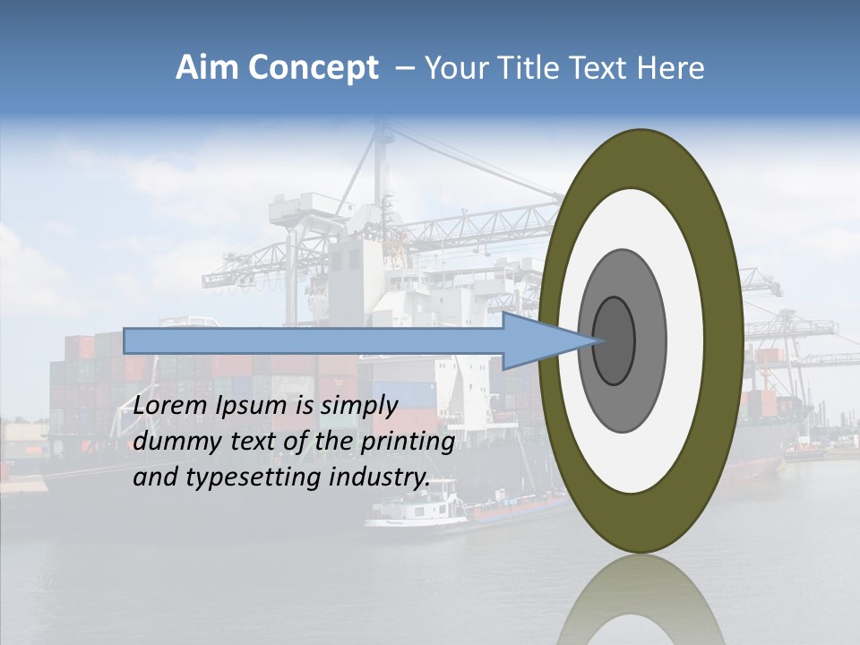Holland Embarquement Cargo PowerPoint Template