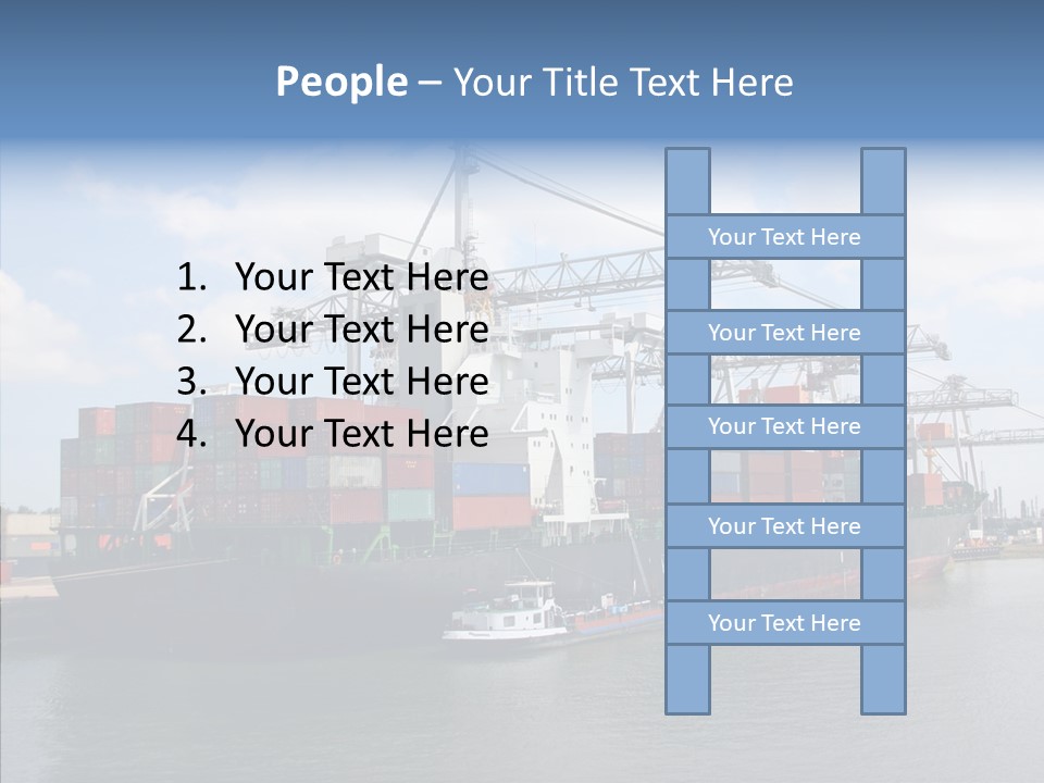 Holland Embarquement Cargo PowerPoint Template