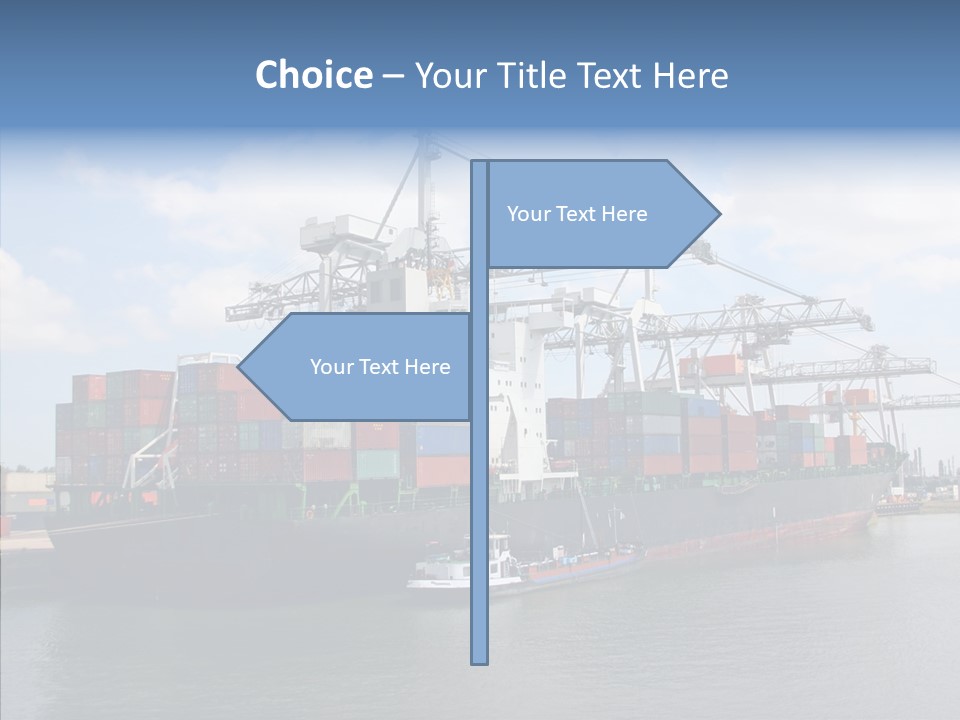 Holland Embarquement Cargo PowerPoint Template