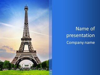 Arch Sightseeing Tourism PowerPoint Template