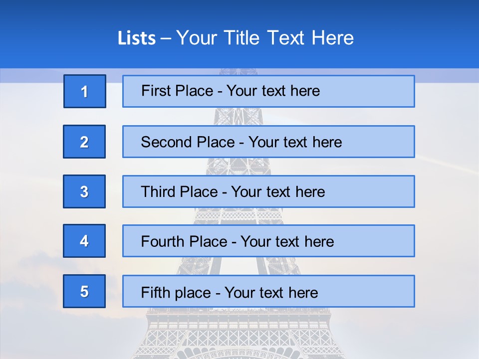 Arch Sightseeing Tourism PowerPoint Template